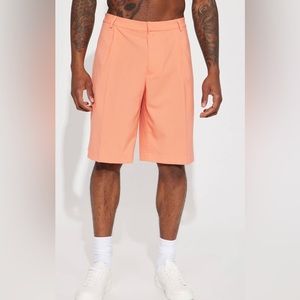 Fashion Nova NWT Mens Love Of My Life Relaxed Suit Shorts